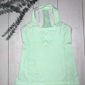 Lululemon tank top with built in bra large
